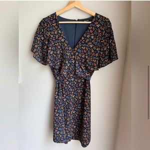 Like New Madewell Garden Party Cross Front Dress